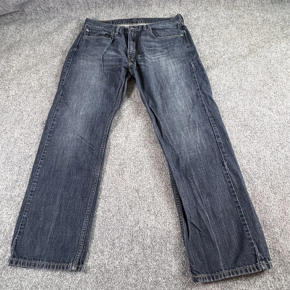 Levi's 505 Jeans Men's 36x29 Blue Straight Leg Classic‎ Heritage Workwear Preppy